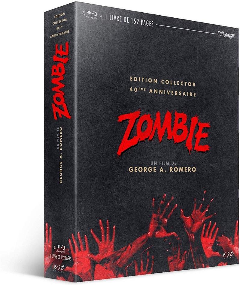 Zombie (1978) Édition 40ème Anniversaire, Édition Collector, Blu-ray + 3 DVD + Livre