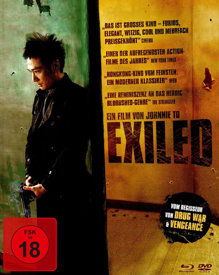 Exiled (2006) Mediabook, Blu-ray + DVD