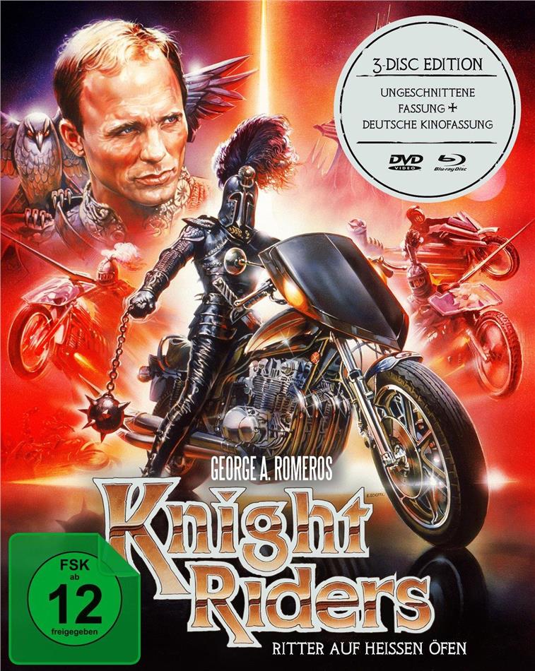 Knightriders - Ritter auf heissen Öfen (1981) Kinoversion, Mediabook, Uncut, 2 Blu-rays + DVD