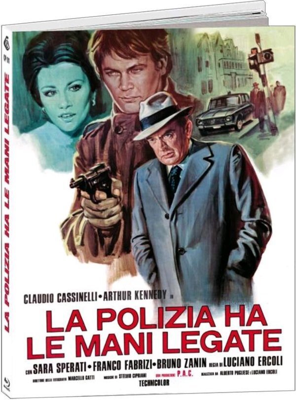 La polizia ha le mani legate (1975) Cover B, Limited Edition, Mediabook