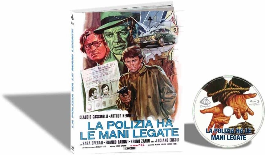 La polizia ha le mani legate (1975) Cover A, Limited Edition, Mediabook