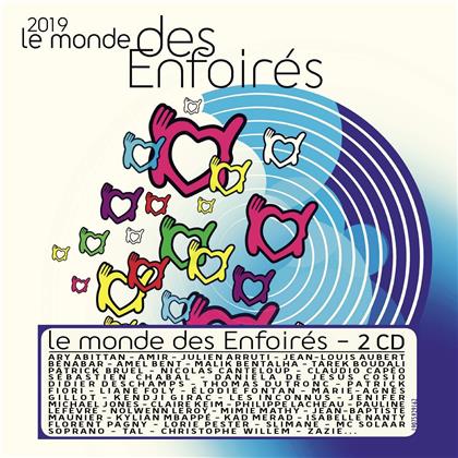 Les Enfoir&eacute;s - 2019 Le monde des Enfoir&eacute;s (2 CDs)