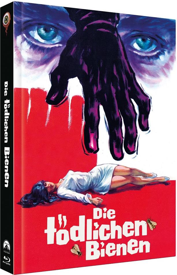 Die tödlichen Bienen (1966) Cover C, Limited Edition, Mediabook, Blu-ray + DVD