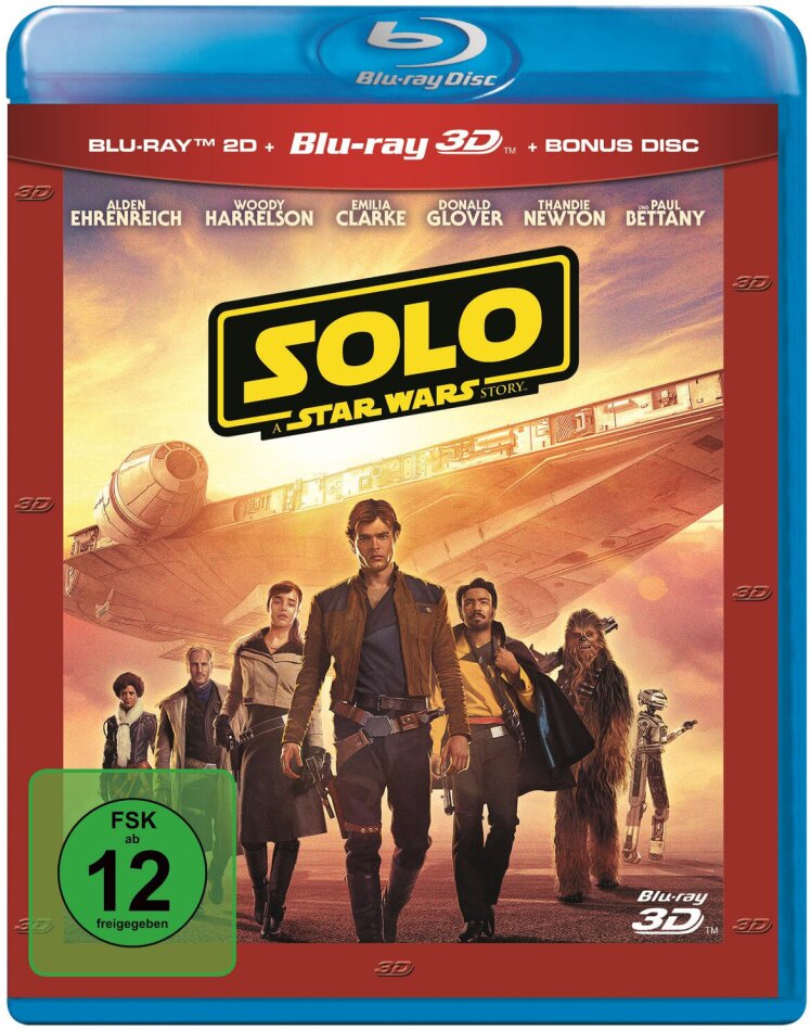 Solo - A Star Wars Story (2018) Blu-ray 3D + 2 Blu-rays