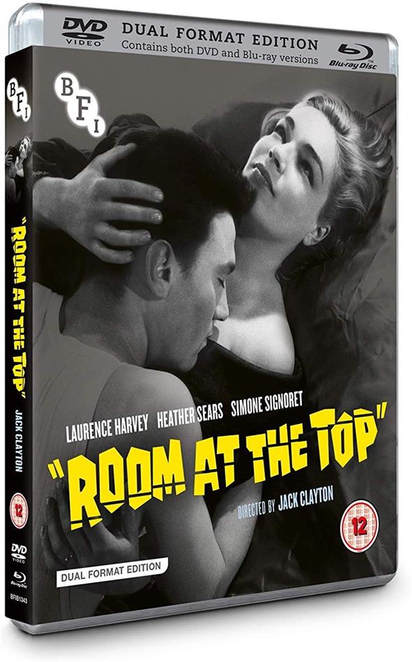Room At The Top (1959) DualDisc, s/w, Blu-ray + DVD