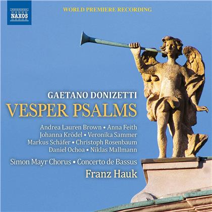 Andrea Lauren Brown, Gaetano Donizetti (1797-1848) & Franz Hauk - Vesper Psalms