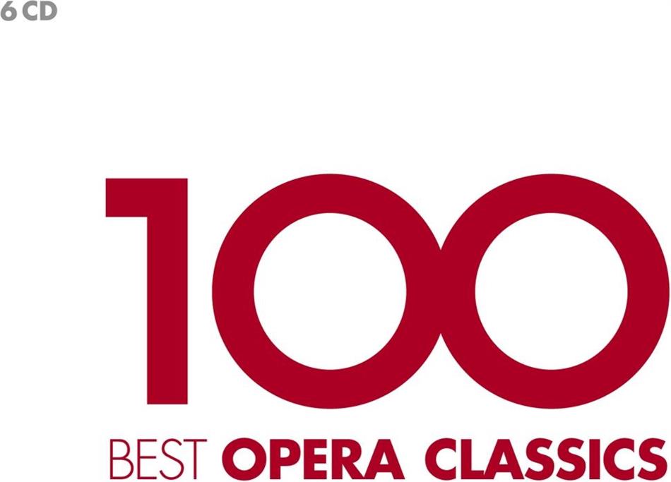 100 Best Opera Classics 2019 Reissue, 6 CDs