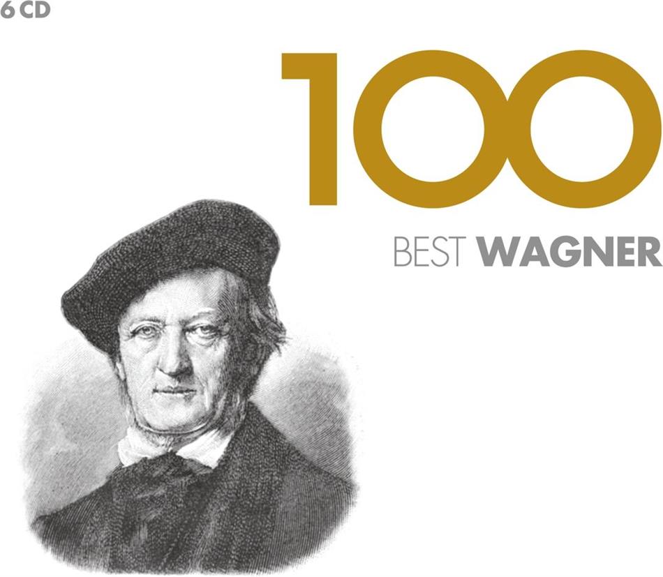 Richard Wagner (1813-1883) - 100 Best Wagner 2019 Reissue, 6 CDs