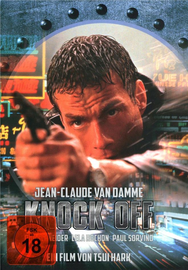 Knock Off (1998) Cover B, Limited Edition, Mediabook, Uncut, Blu-ray + DVD
