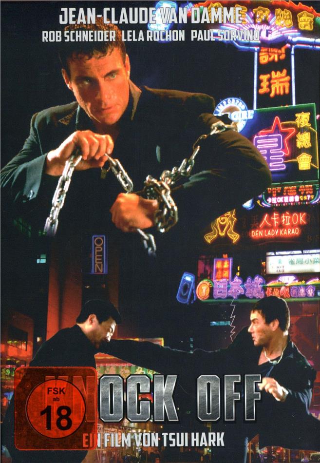 Knock Off (1998) Cover C, Limited Edition, Mediabook, Uncut, Blu-ray + DVD