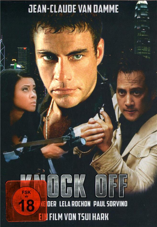 Knock Off (1998) Cover D, Limited Edition, Mediabook, Uncut, Blu-ray + DVD