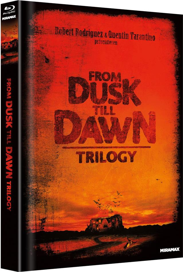 From Dusk Till Dawn Trilogy Cover A, Limited Edition, Mediabook, Uncut, 4 Blu-rays