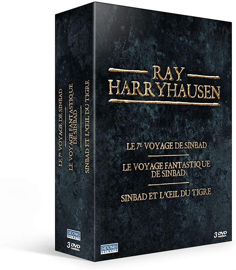 Ray Harryhausen - Le 7ème voyage de Sinbad / Le voyage fantastique de Sinbad / Sinbad et l'Oeil du Tigre 3 DVD