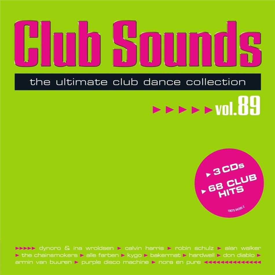 Club Sounds Vol. 89 3 CDs