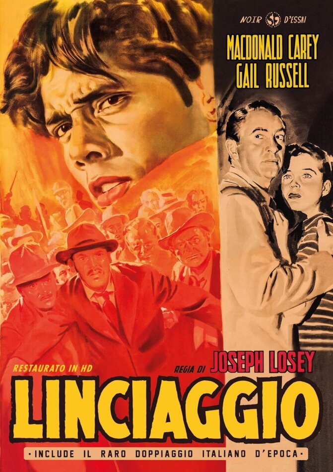 Linciaggio (1950) Noir d'Essai, restaurato in HD, s/w