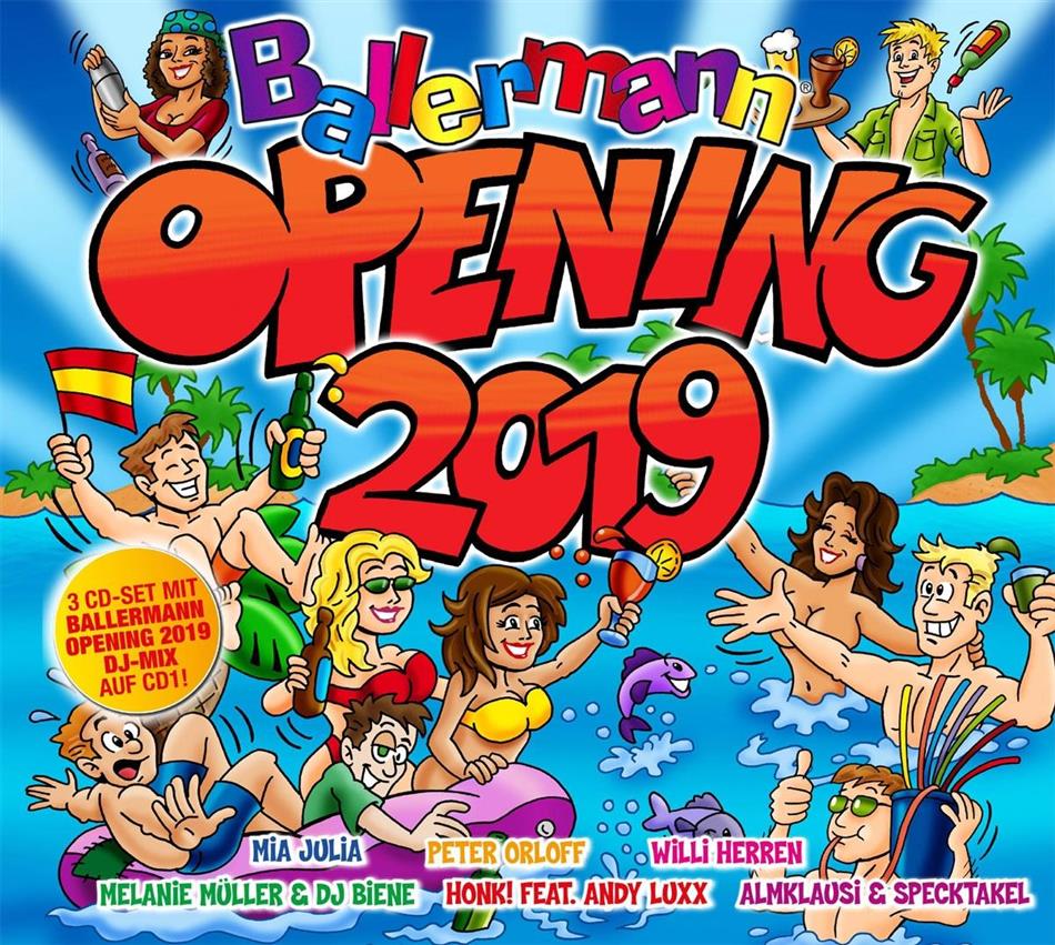Ballermann Opening 2019 3 CDs