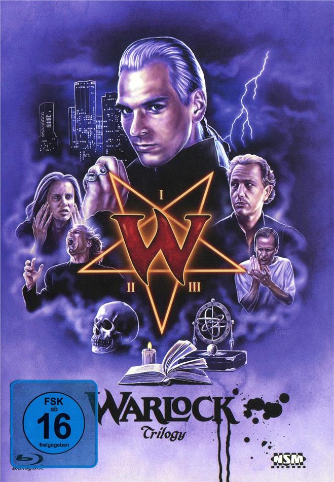 Warlock 1-3 - Trilogy Cover D, Limited Edition, Mediabook, 3 Blu-rays