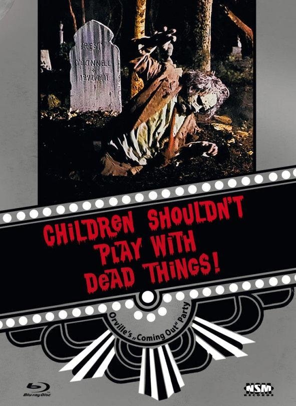 Children Shouldn't Play with Dead Things (1972) Cover F, Limited Collector's Edition, Mediabook, Blu-ray + DVD