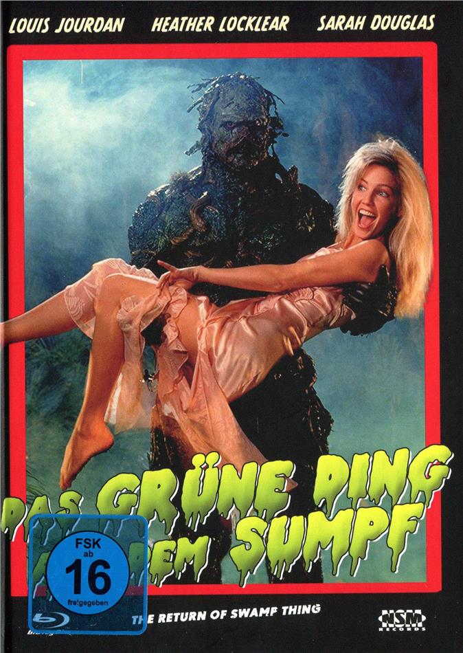 Das grüne Ding aus dem Sumpf (1989) Cover D, Limited Edition, Mediabook, Blu-ray + DVD