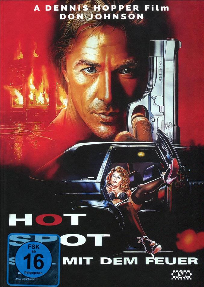 Hot Spot - Spiel mit dem Feuer (1990) Cover A, Limited Edition, Mediabook, Blu-ray + DVD