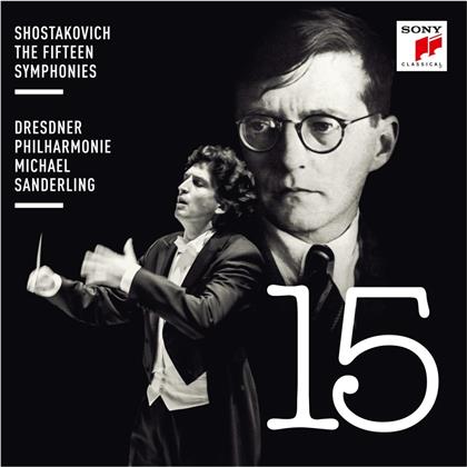 Dimitri Schostakowitsch (1906-1975), Michael Sanderling & Dresdner Philharmonie - S&auml;mtliche Symphonien (11 CDs)