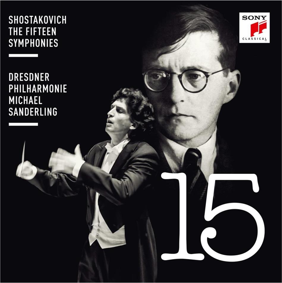 Dimitri Schostakowitsch (1906-1975), Michael Sanderling & Dresdner Philharmonie - Sämtliche Symphonien 11 CD
