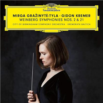 Kremerata Baltica, Mieczyslaw Weinberg (1919-1996), Mirga Grazinyte-Tyla & City of Birmigham Symphony Orchestra - Symphonien Nr. 2 & 21 (2 CD)