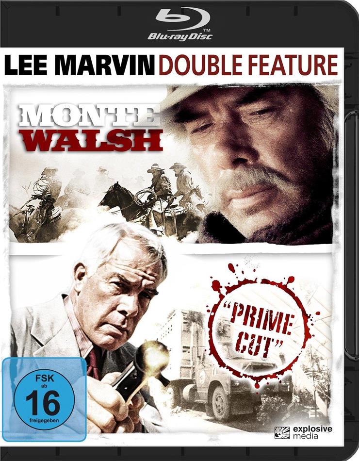 Lee Marvin Double Feature - Monte Walsh (1970) / Prime Cut (1972) 2 Blu-rays