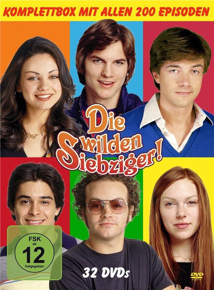 Die wilden Siebziger! - Staffel 1-8 32 DVDs