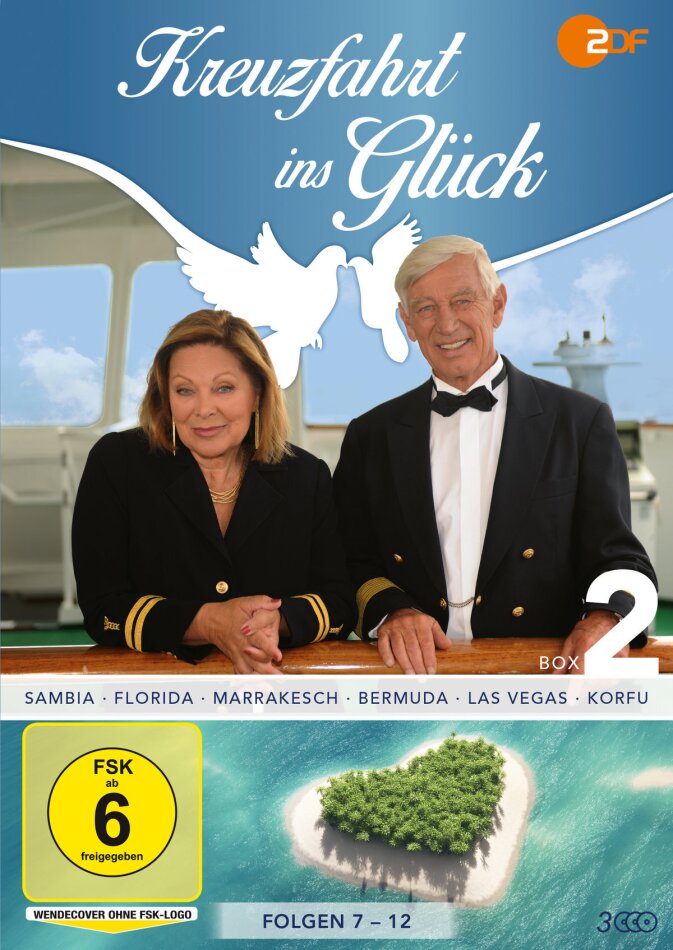 Kreuzfahrt ins Glück - Box 2 - Folge 7-12 3 DVDs