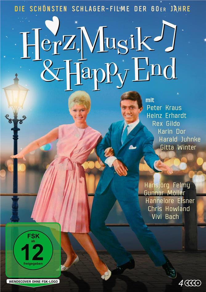 Herz, Musik & Happy End - Die schönsten Schlager-Filme der 60er Jahre 4 DVDs