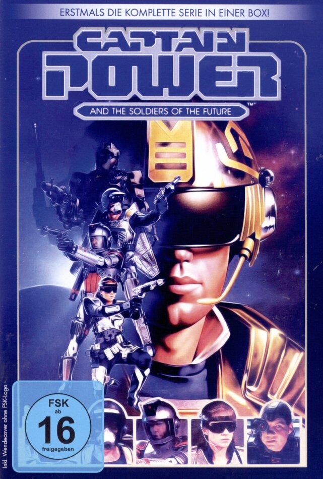 Captain Power - Die komplette Serie 4 DVDs
