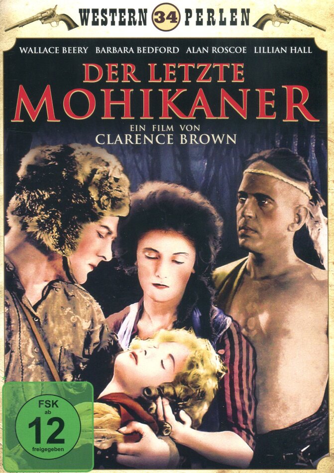 Der letzte Mohikaner Western Perlen, s/w