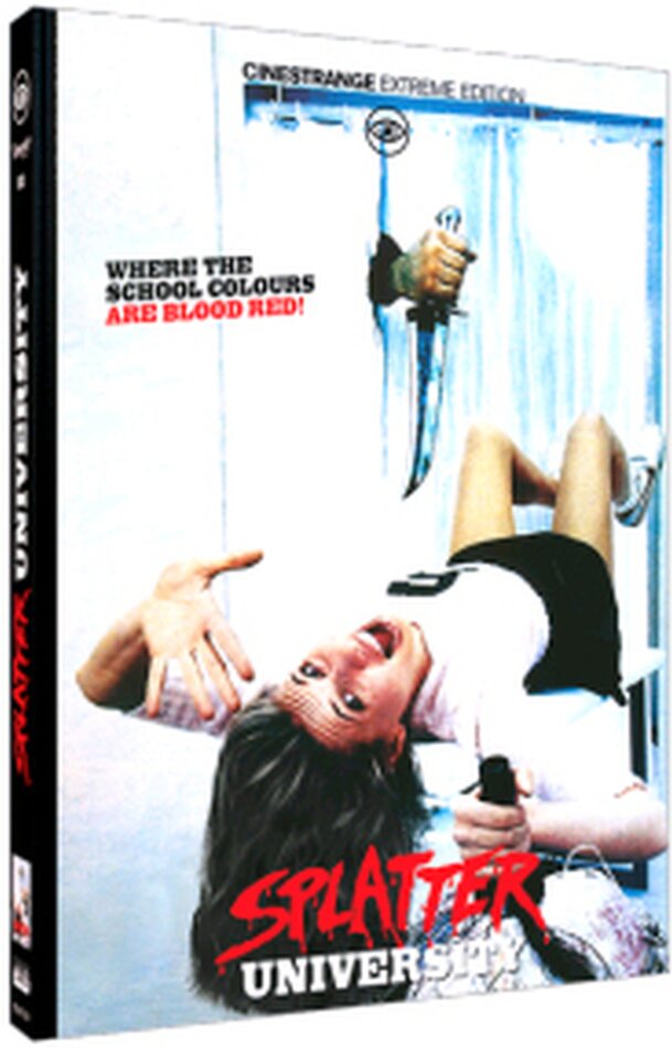 Splatter University (1984) Cover B, Limited Edition, Mediabook, Blu-ray + DVD