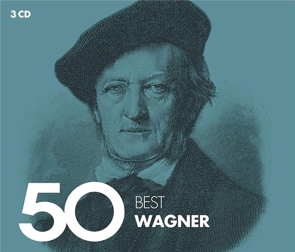 Richard Wagner (1813-1883) - 50 Best Wagner 2019 Reissue, 3 CDs