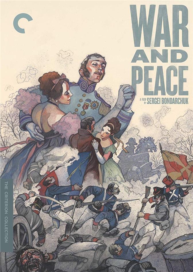 War and Peace (1965) Criterion Collection, 3 DVDs