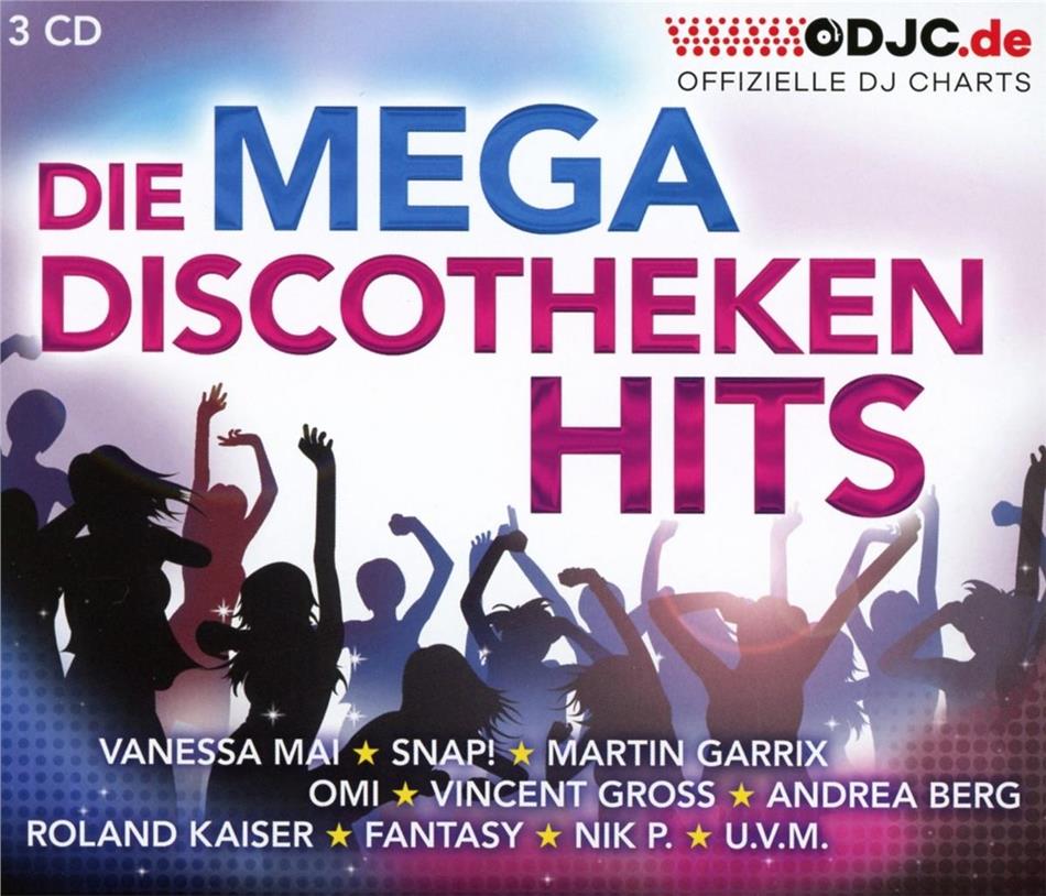 Die Mega Discothekenhits 3 CDs