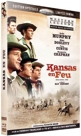Kansas en feu (1950) Western de Légende, Édition Spéciale, Blu-ray + DVD