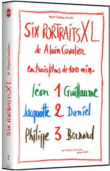Six Portraits XL de Alain Cavalier 3 DVD