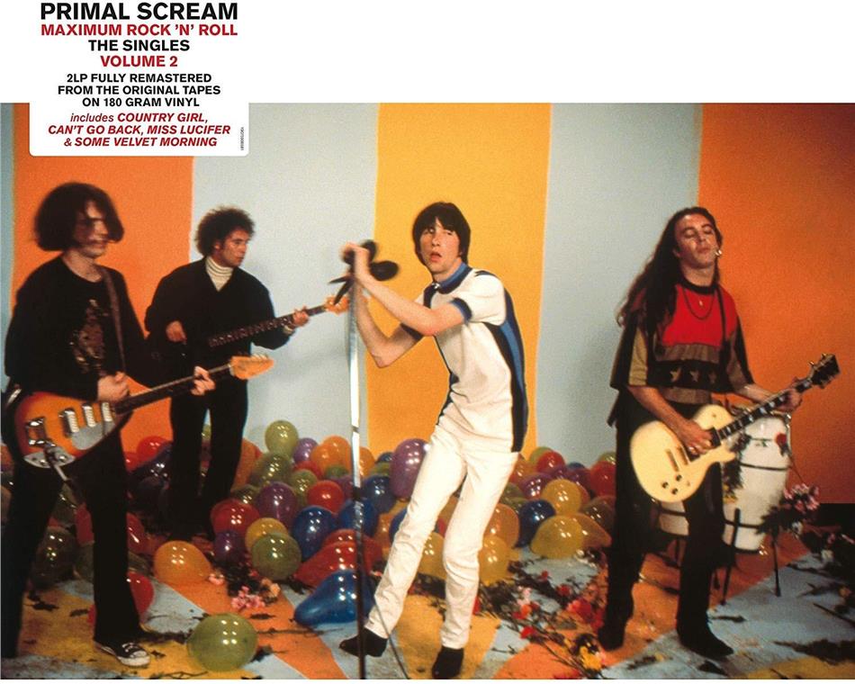 Primal Scream - Maximum Rock'N'Roll - The Singles Volume 2 (2000 - 2016) Remastered, 2 LPs