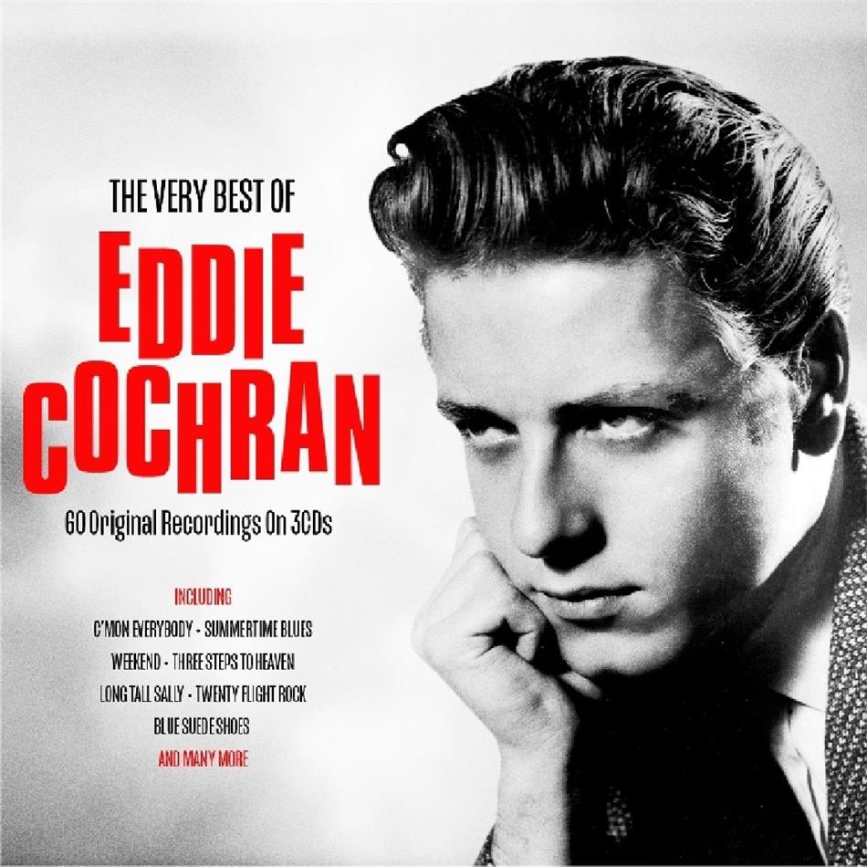 Eddie Cochran - Very Best Of 2019 Reissue, Not Now Edition, 3 CD