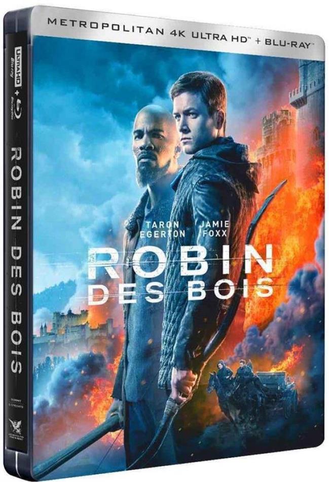 Robin des Bois (2018) Limited Edition, Steelbook, 4K Ultra HD + Blu-ray