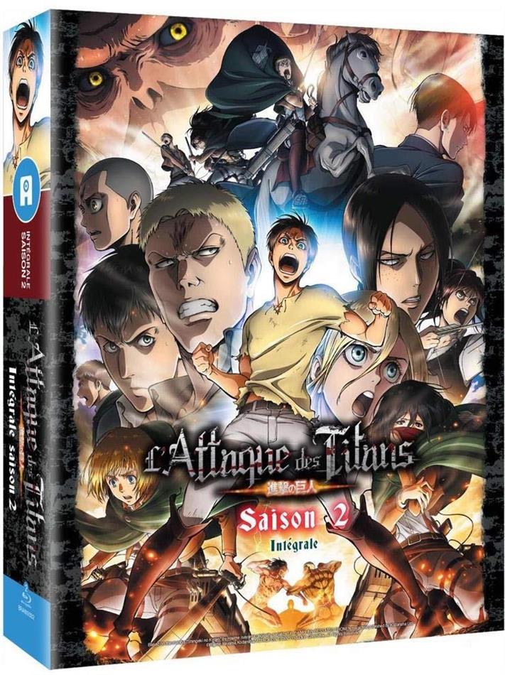 L'Attaque des Titans - Intégrale Saison 2 2 Blu-ray