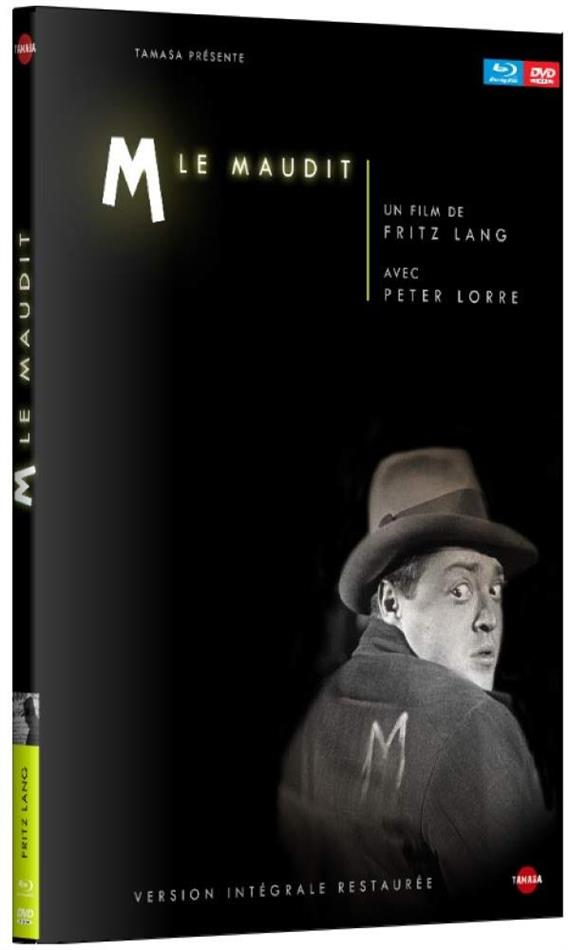 M le maudit (1931) s/w, Digibook, Blu-ray + DVD