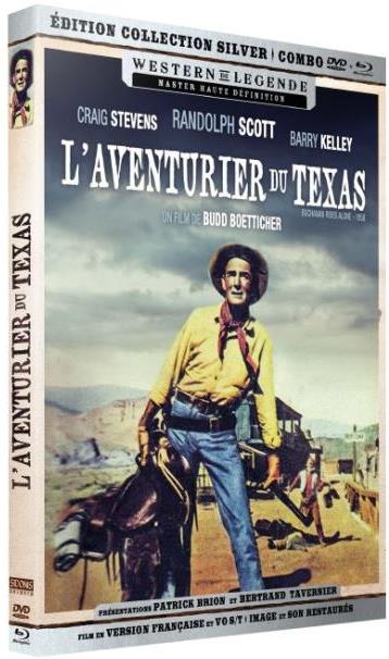 L'aventurier du Texas (1958) Blu-ray + DVD