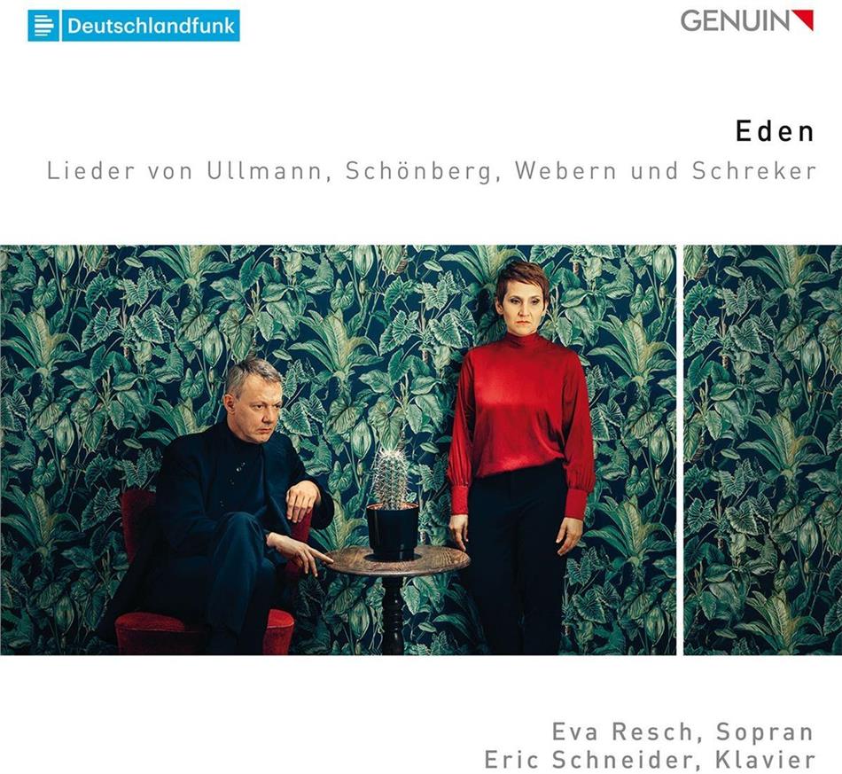 Viktor Ullmann (1898-1944), Arnold Schönberg (1874-1951), Anton Webern (1883-1945), Franz Schreker (1878-1934), Eva Resch, … - Eden