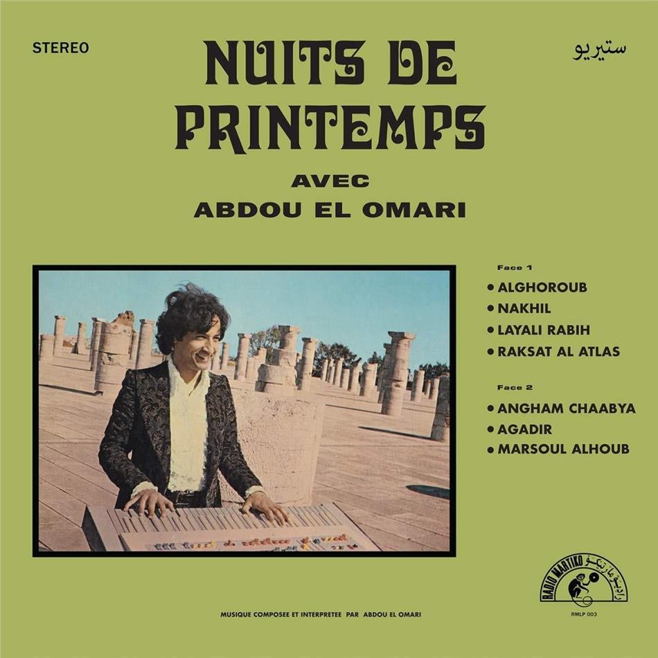 Abdou El Omari - Nuits De Printemps 2019 Reissue, Radio Martiko, LP