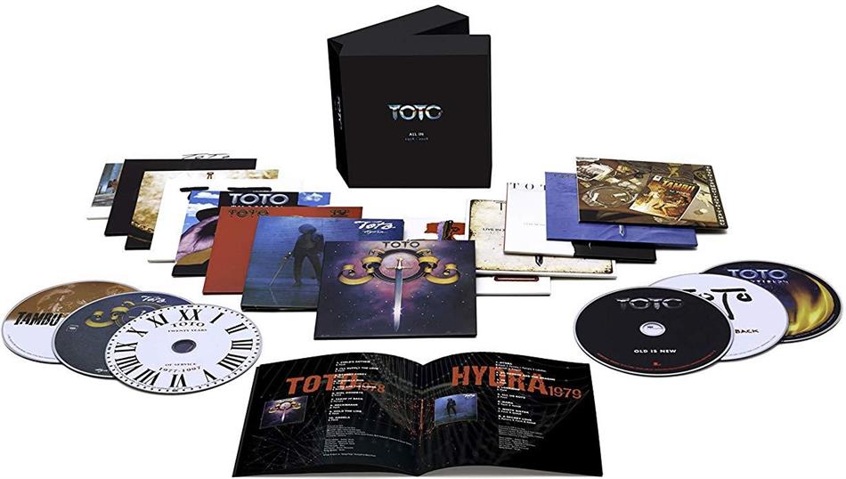 Toto - All In - Incl. "Live In Tokyo" EP and Album "Old Is New" Boxset, 13 CDs