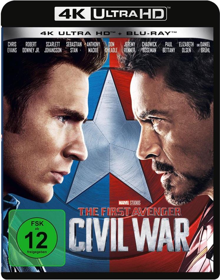 Captain America 3 - Civil War (2016) 4K Ultra HD + Blu-ray