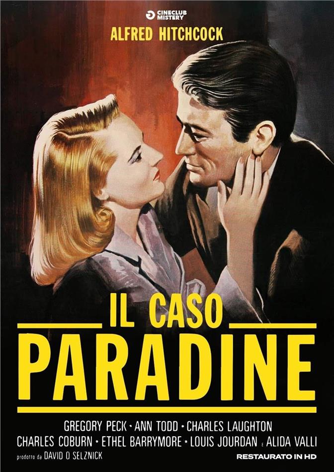 Il caso Paradine (1947) restaurato in HD, Cineclub Mistery, b/w